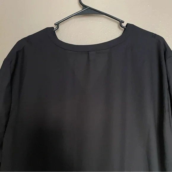 NWOT - Old Navy - Women’s Black Floral Mini Long-sleeve Summer Dress - Plus - Picture 8 of 9